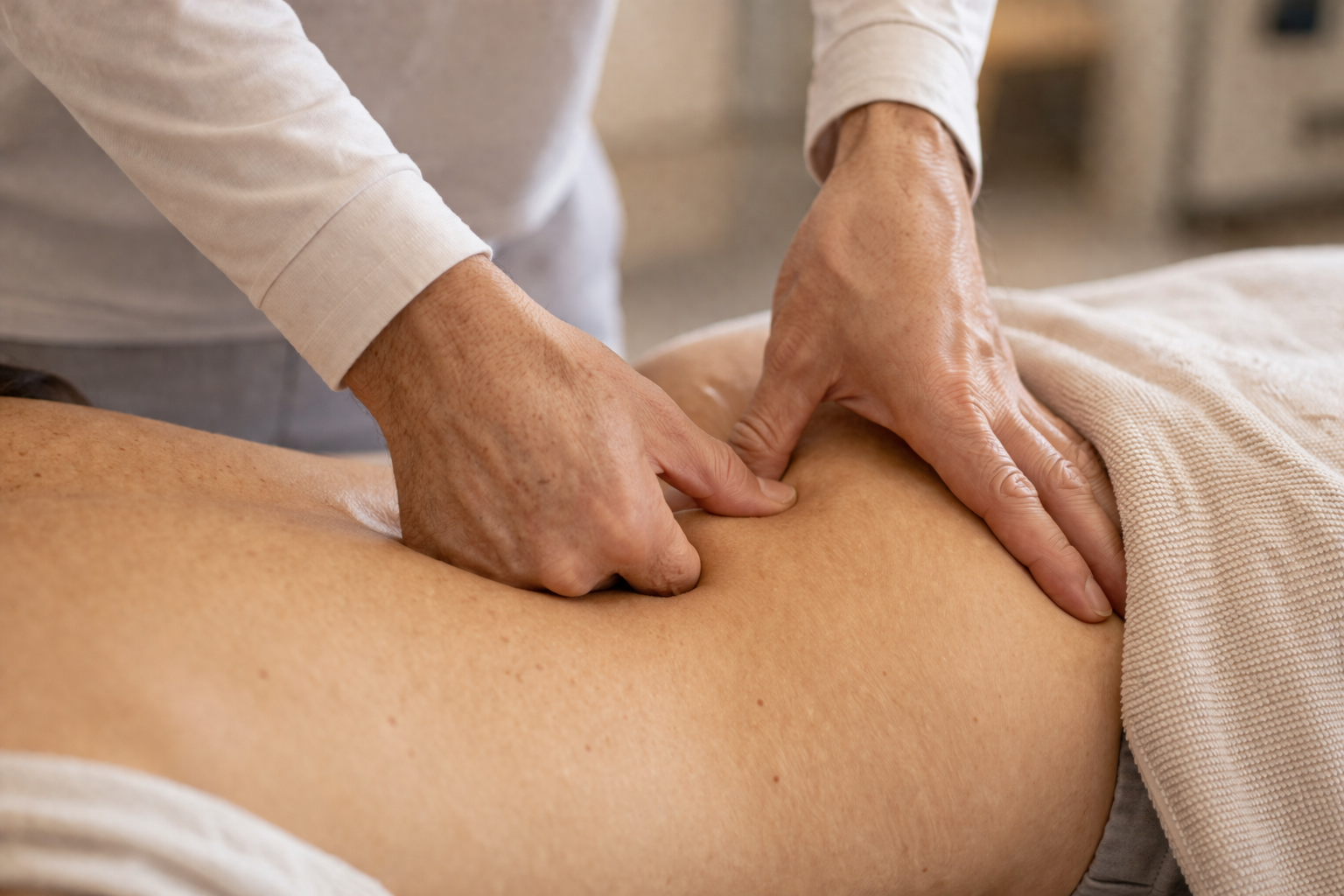 Θεραπευτική πίεση στη μέση